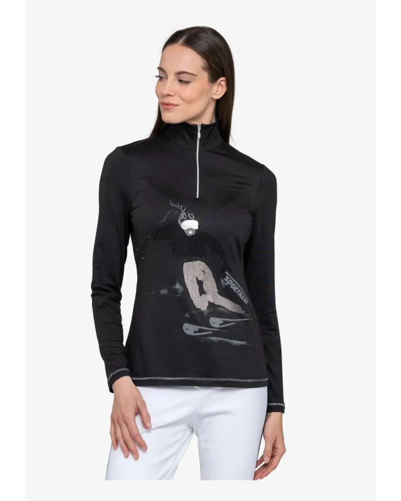 Sportalm Embossed Skier Pullover