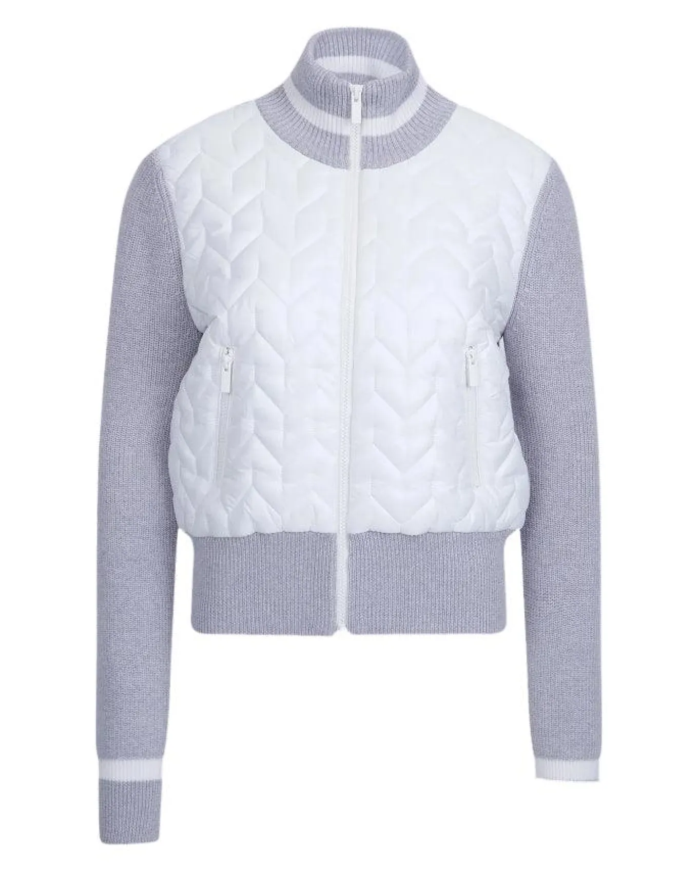 Sportalm Quilt Front Zip Cardi