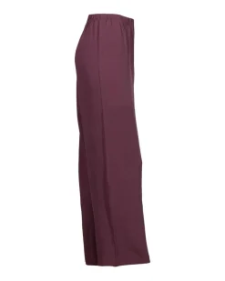 Straight Ankle Silk Georgette Pant