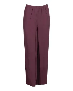 Straight Ankle Silk Georgette Pant