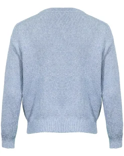 Tonet Aqua Cotton Cashmere Pullover