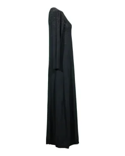 Tonet Sparkle V-Neck Knit Maxi Dress