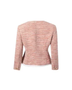 Tweed Braided Frame Jacket