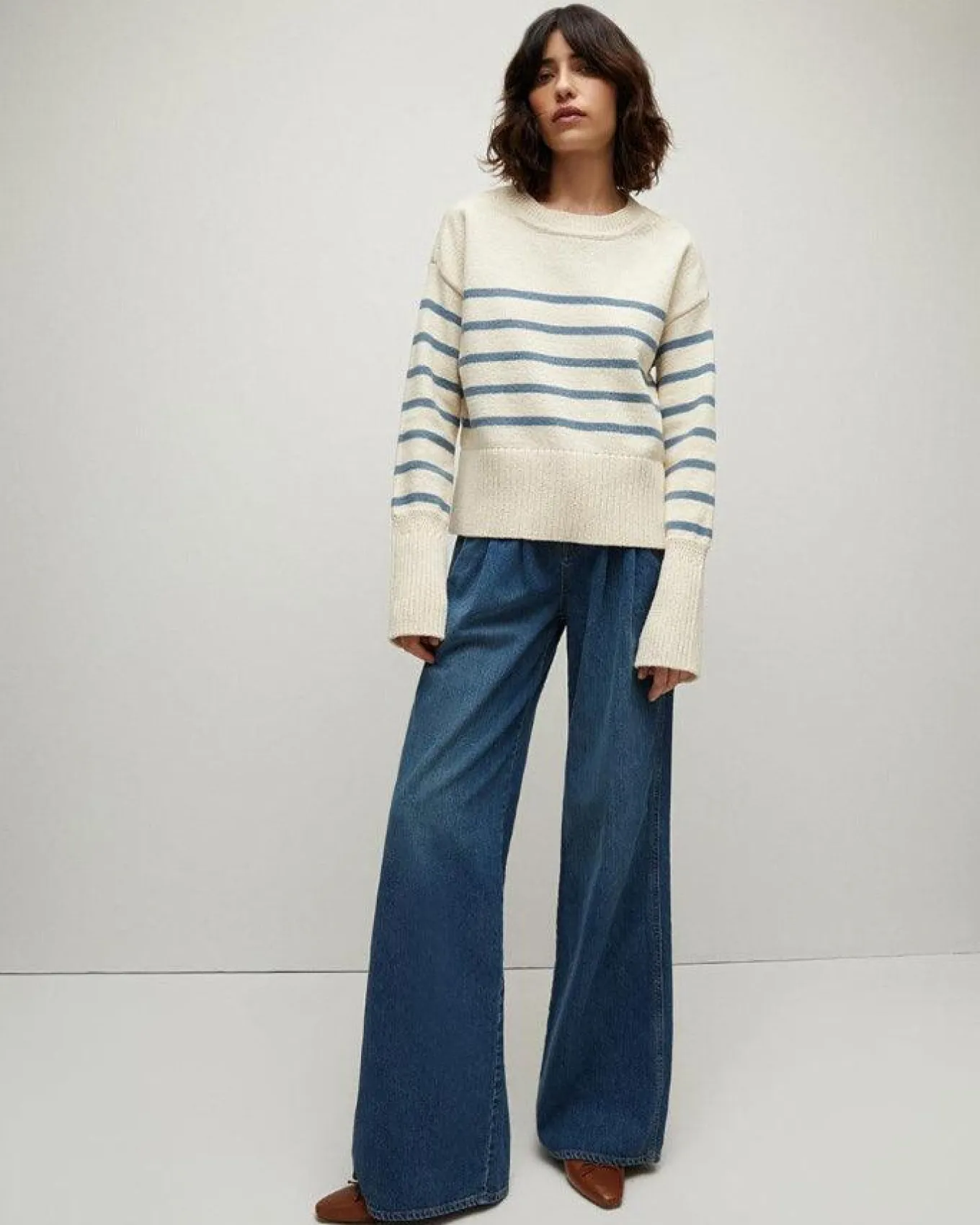 Veronica Beard Andover Striped Sweater