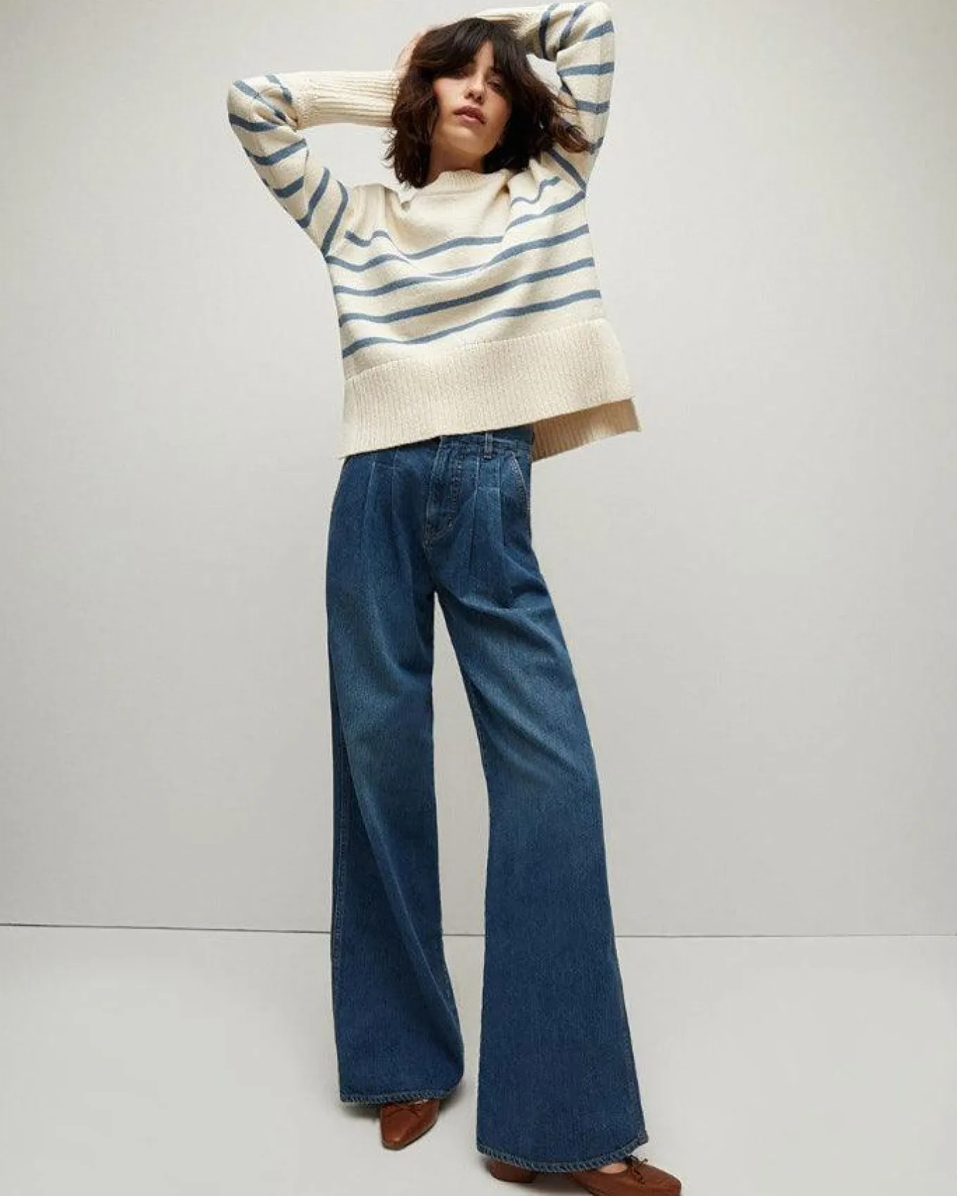 Veronica Beard Andover Striped Sweater