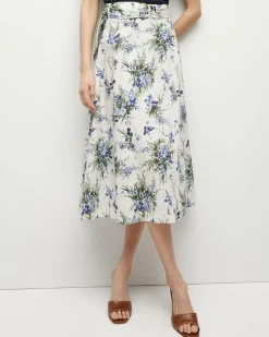 Veronica Beard Arwen Floral Skirt
