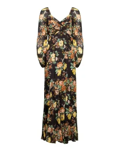 Veronica Beard Avani Floral Long Dress