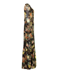 Veronica Beard Avani Floral Long Dress