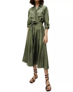 Veronica Beard Camille Silk Dress