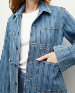 Veronica Beard Chore Denim Jacket
