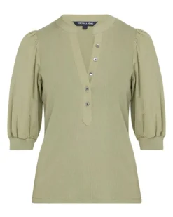 Veronica Beard Coralee Top Sage