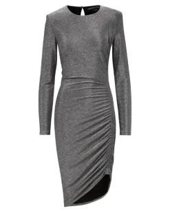 Veronica Beard Cyrus Metallic Dress