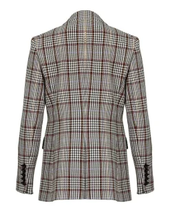 Veronica Beard Ellette Plaid Dickey Jacket