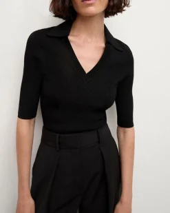 Veronica Beard Emily Polo Top