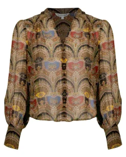 Veronica Beard Esmeralda Blouse
