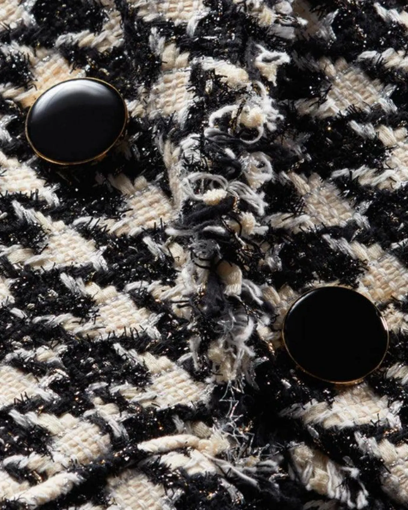 Veronica Beard Miller Houndstooth Dickey Jacket