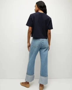 Veronica Beard Monty Embroidered Tee