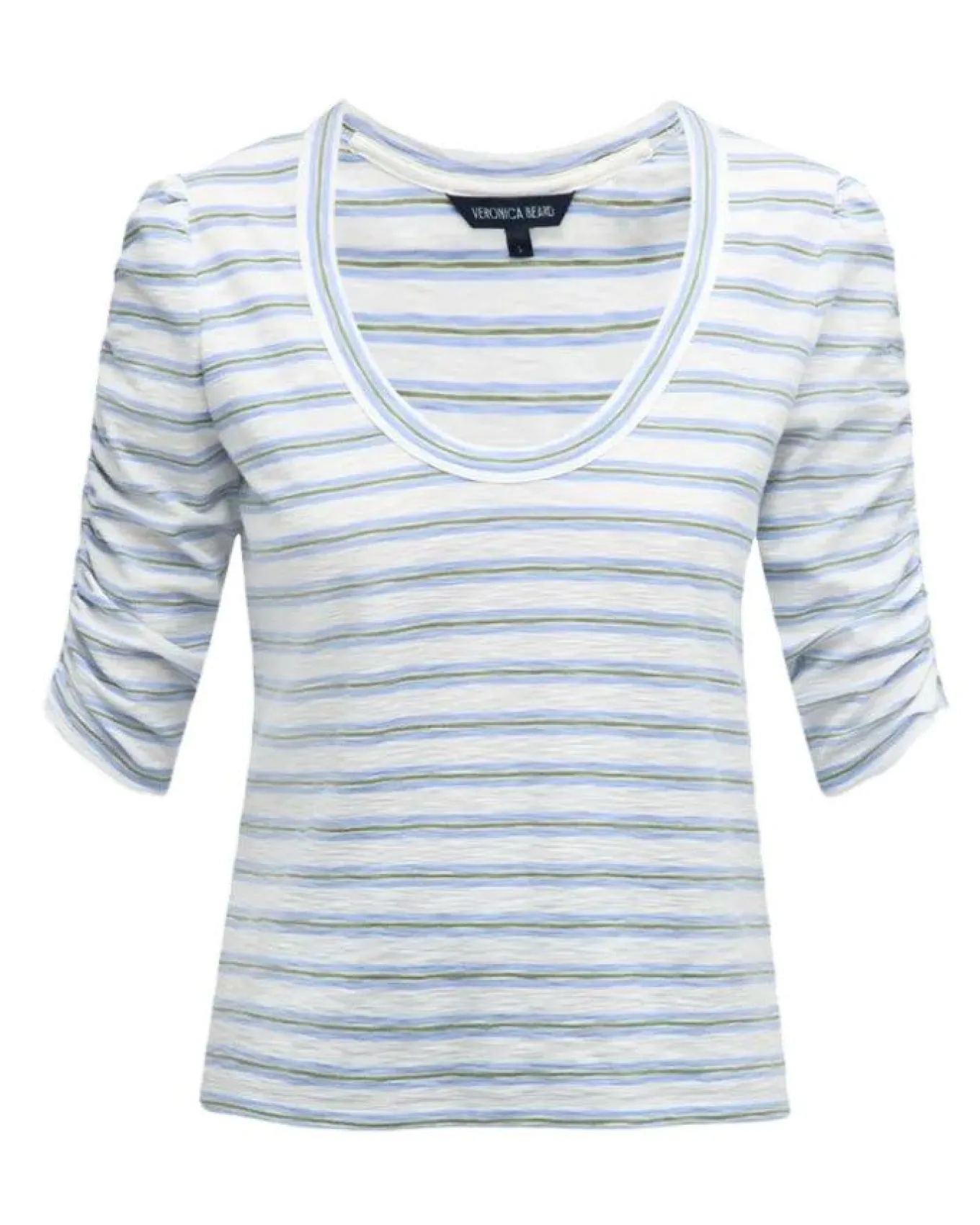 Veronica Beard Netto Contrast Stripe Tee