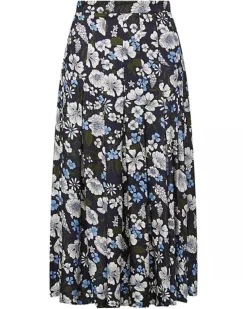 Veronica Beard Norris Floral Skirt