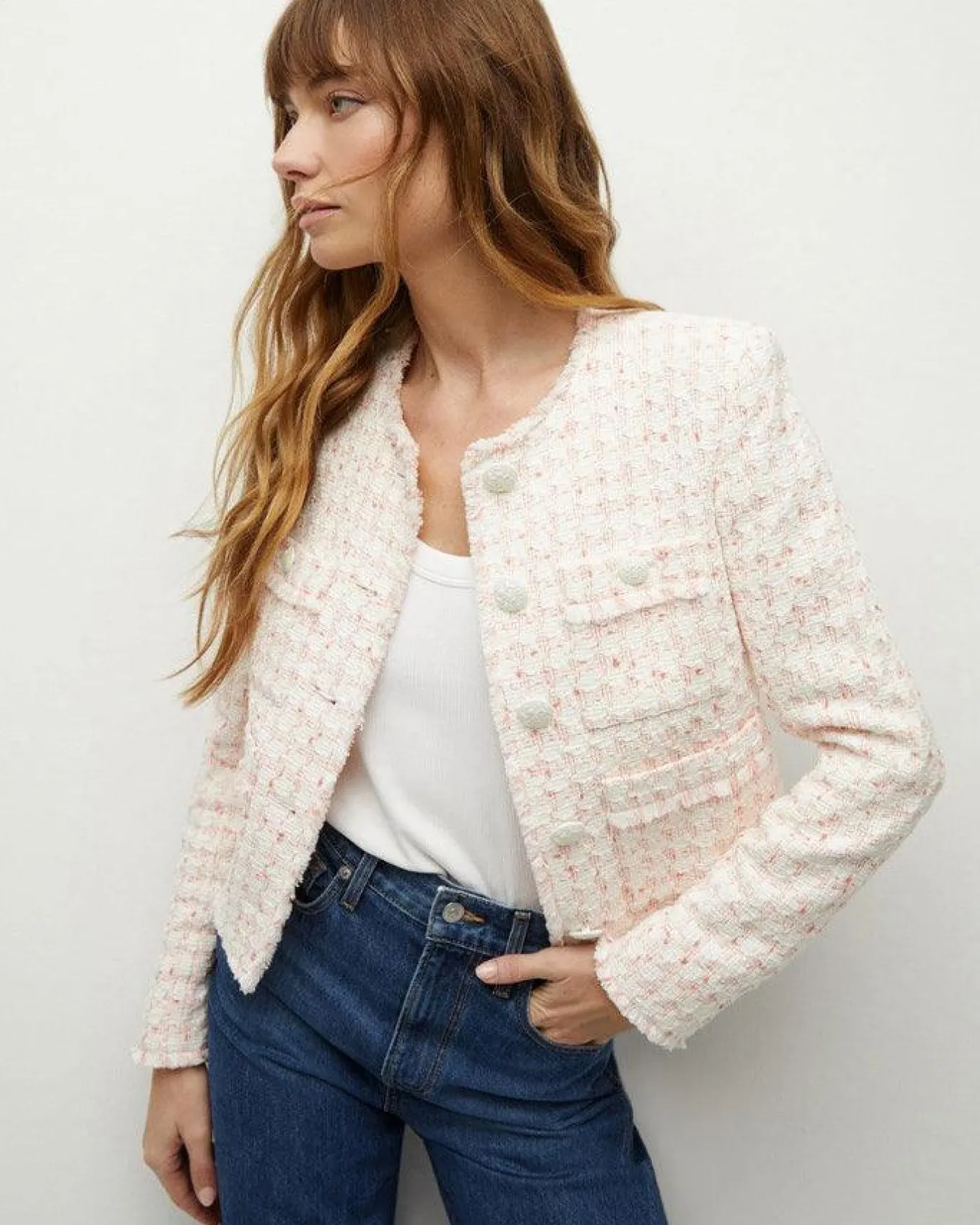 Veronica Beard Olbia Tweed Jacket