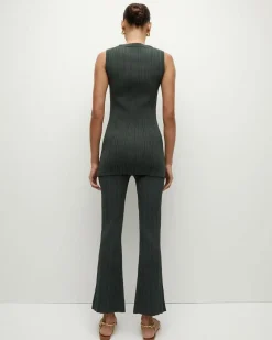 Veronica Beard Semma Ribbed Tank