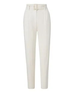Veronica Beard Sofia Stretch Linen Pant