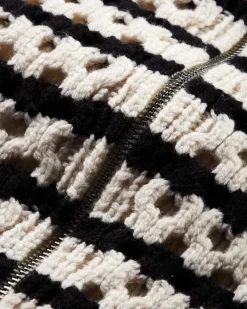 Veronica Beard Upstate Stripe Wool Dickey