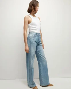 Veronica Taylor Double Seam Wide Leg Jean